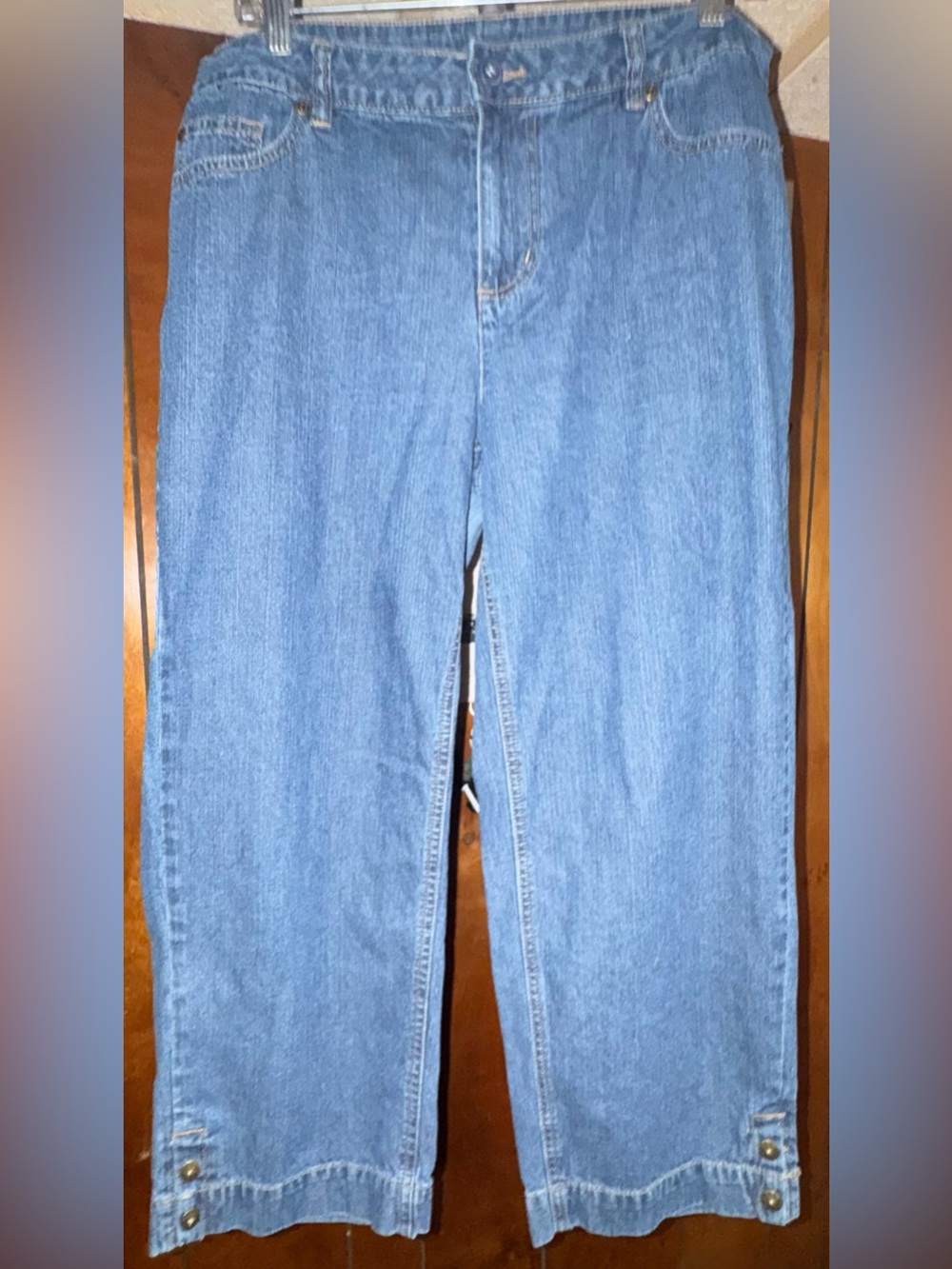 Capri Jean With Metal Accents